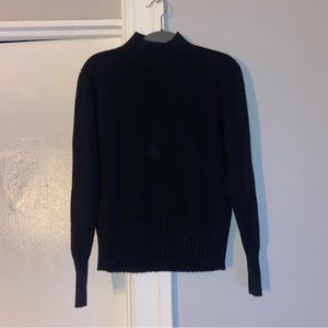 100% cashmere j.crew mock neck